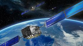 Los satélites de navegación Galileo.