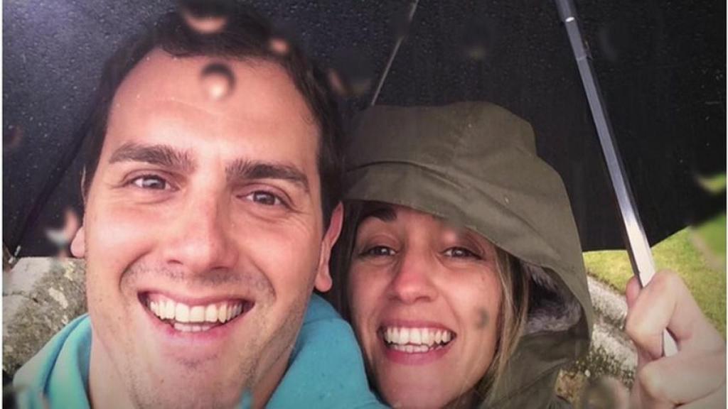 Albert Rivera y Beatriz Tajuelo en una imagen de redes sociales.