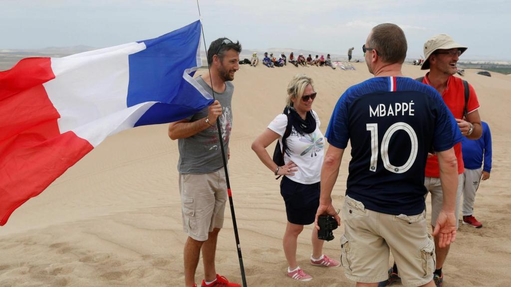 Espectadores franceses en el Rally Dakar 2019