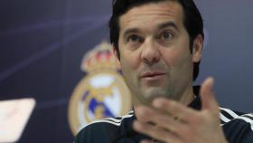 Solari, en rueda de prensa