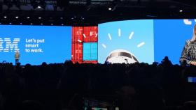 Ginni Rometty, presidente y CEO de IBM, en el escenario de CES 2019