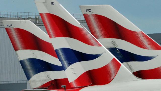 Aviones de la compañía British Airways.