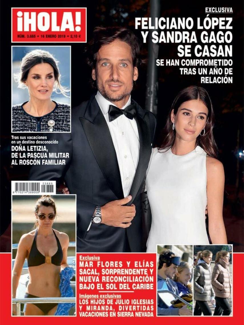 Portada de la revista '¡HOLA!'.