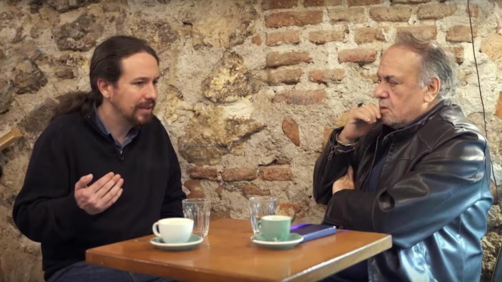 Pablo Iglesias y Jorge Alemán