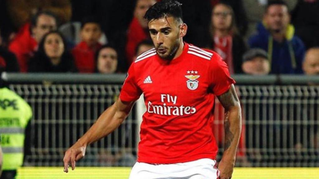 Salvio, con el Benfica. Foto: Instagram (@totosalvio)