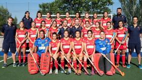Selección española femenina de hockey hierba. Foto: rfeh.com