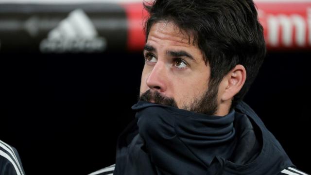 Isco Alarcón, en el banquillo del Santiago Bernabéu