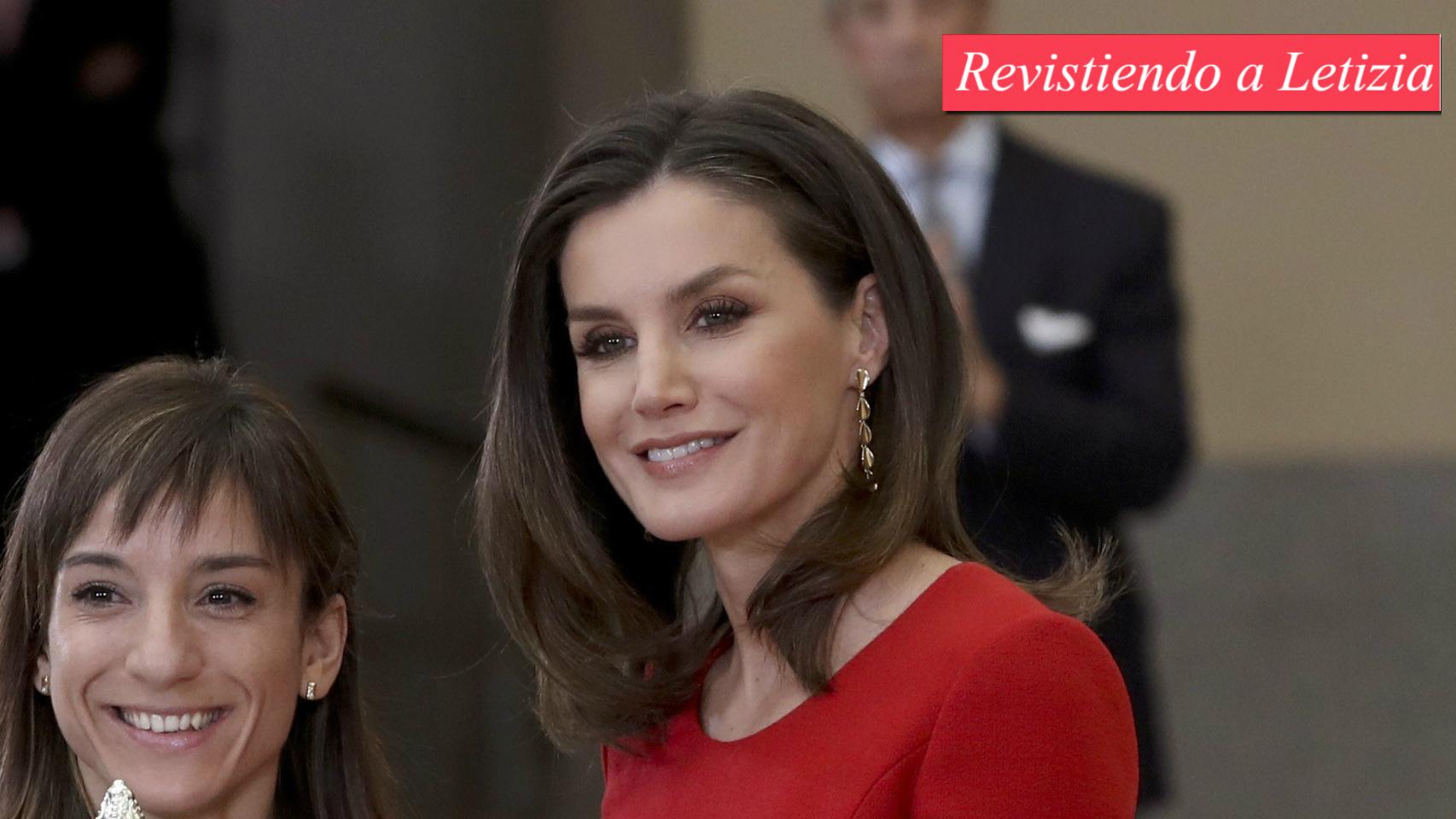 Letizia en el evento de este jueves.