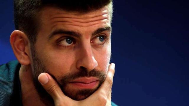 Gerard Piqué, en un acto promocional