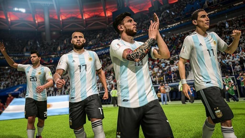 Leo Messi y la selección argentina en FIFA 19.