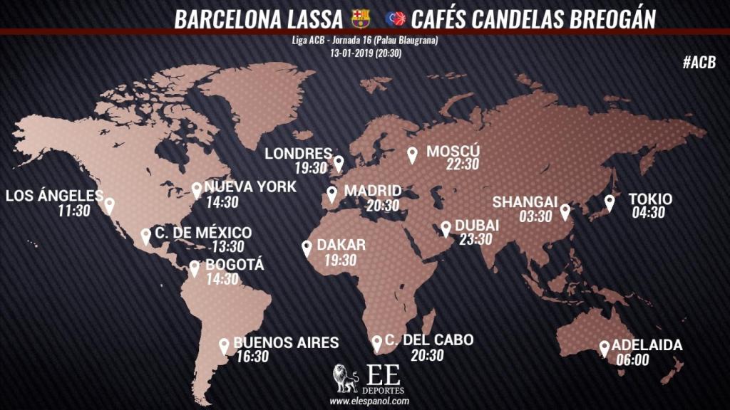 Horario Barcelona Lassa - Breogán