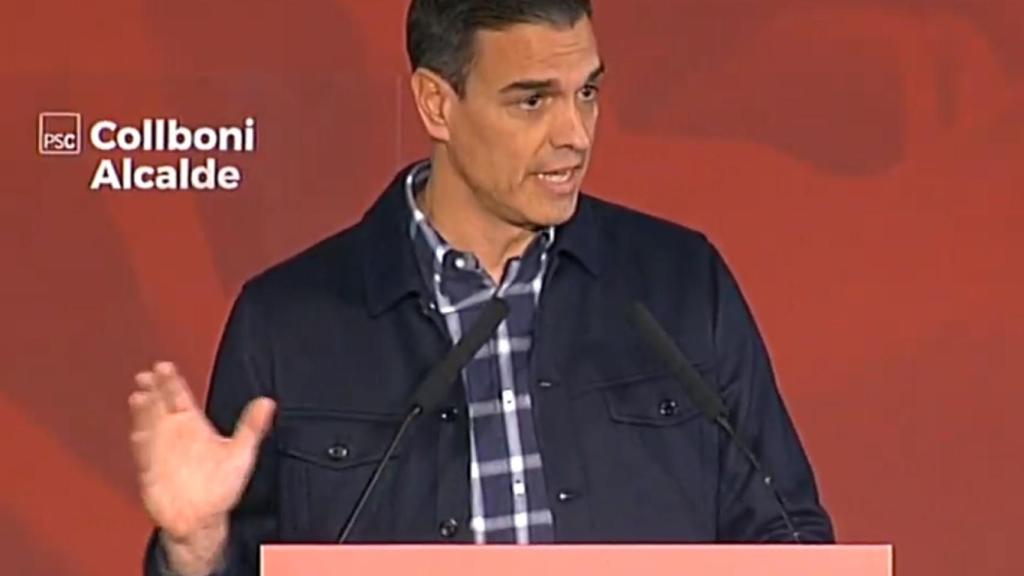 Pedro Sánchez en Barcelona.