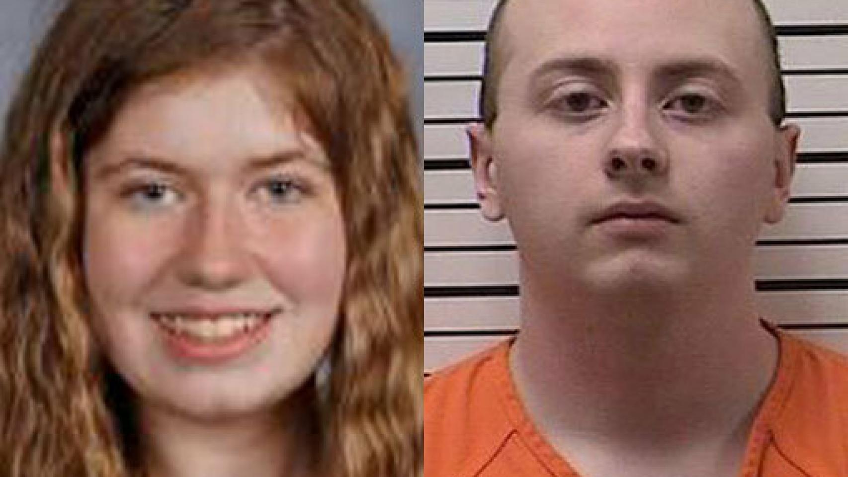 Jayme Closs, a la izquierda, y Jake Thomas Patterson, su secuestrador.