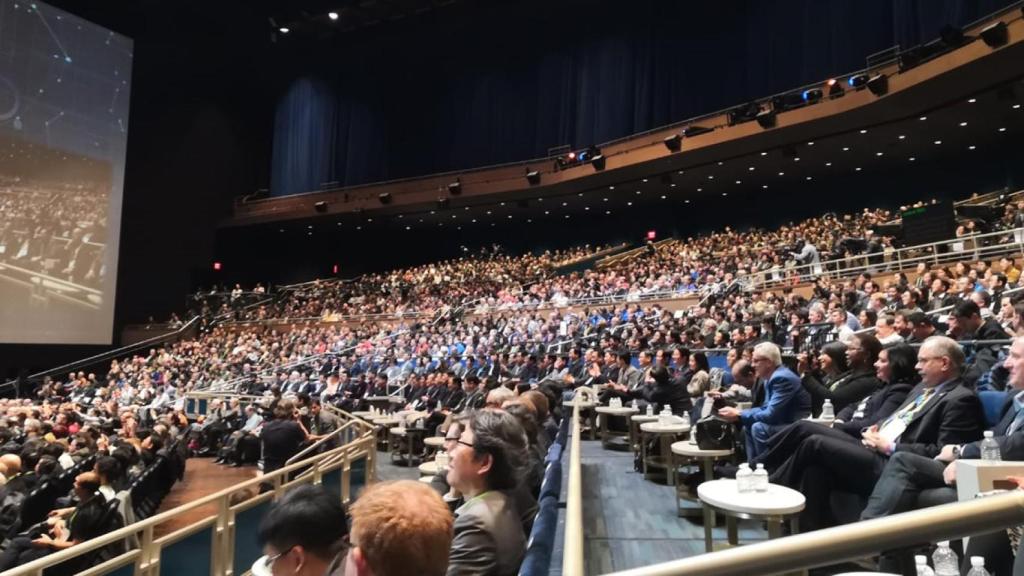 Vista general del CES 2019, celebrado en Las Vegas.