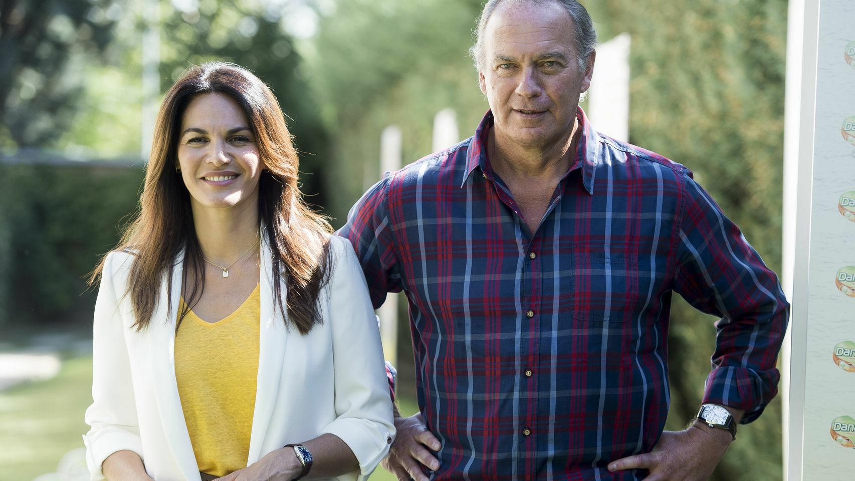 Bertín Osborne y Fabiola Martínez.