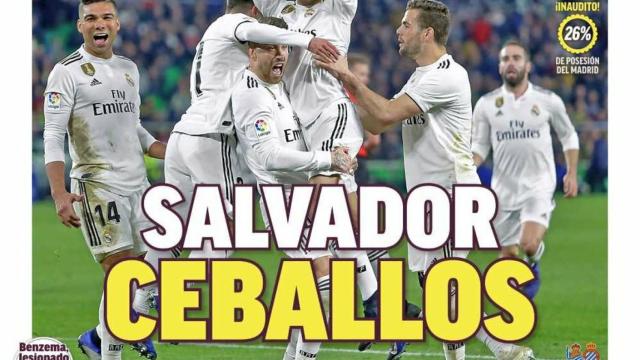 Portada MARCA (14/01/19)