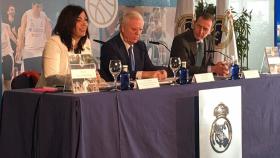 Rienda, durante un acto en el Santiago Bernabéu. Foto: Twitter (@Fun_Realmadrid)