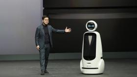 IP Park, presidente y CTO de LG, durante su keynote en el CES 2019.