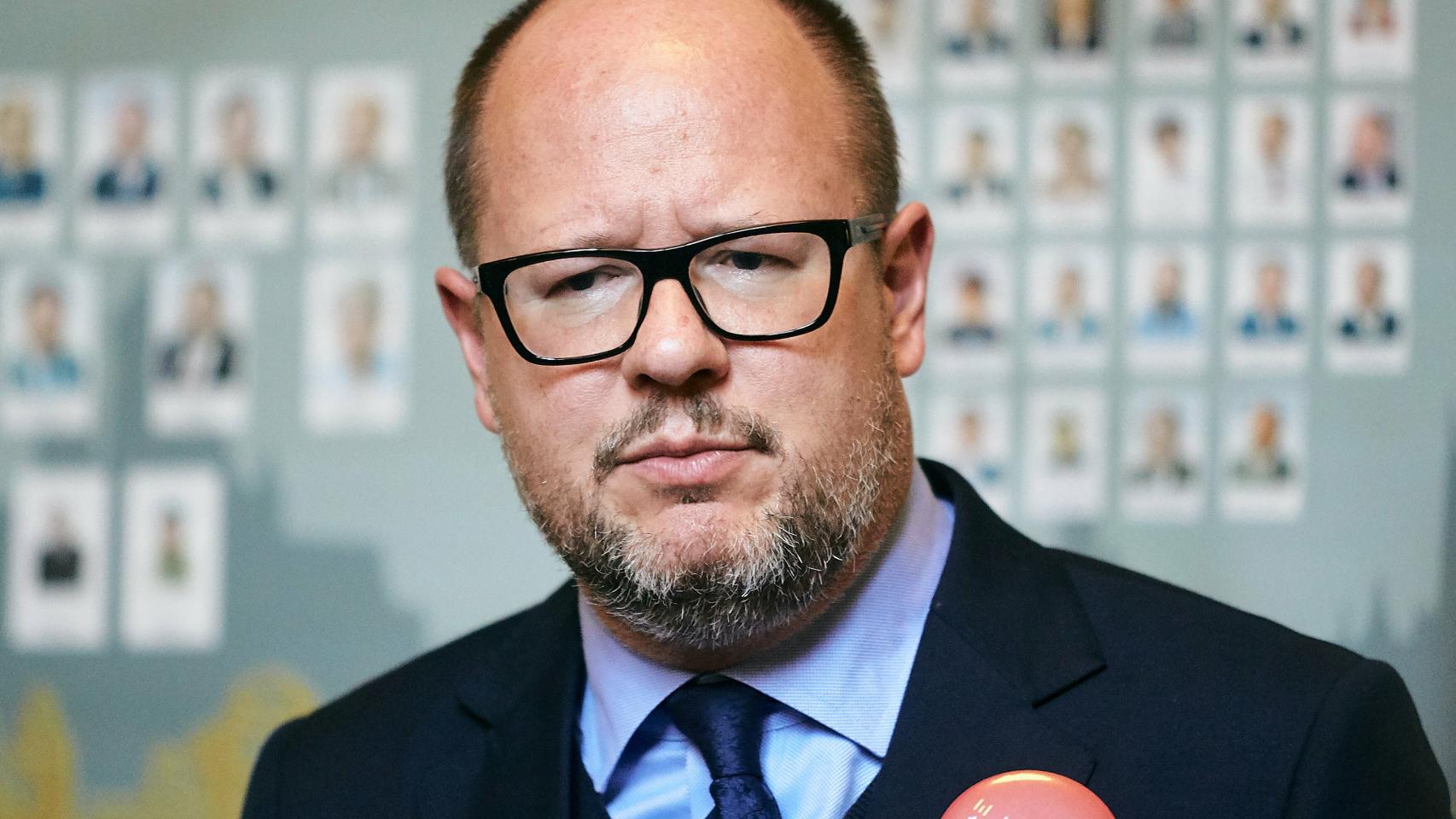 Pawel Adamowicz, alcalde de Gdansk (Polonia).