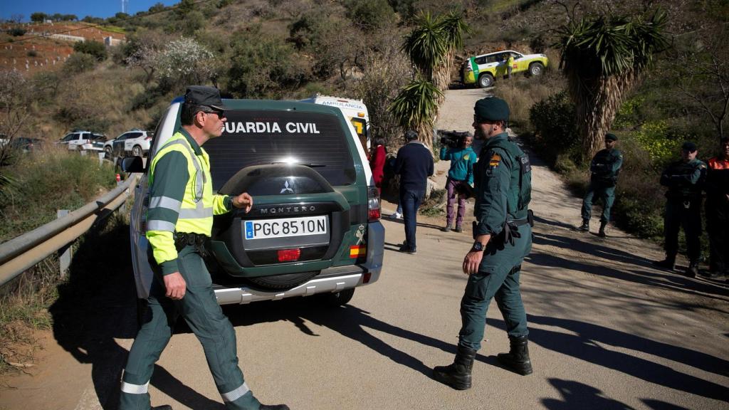 Trabajos de rescate del pequeño Julen en Totalán.