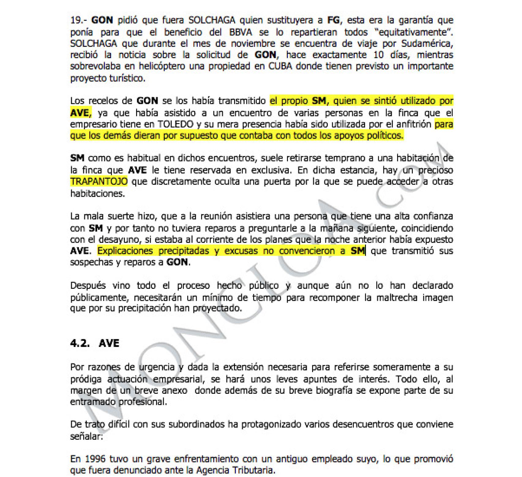 Documento publicado por Moncloa.com
