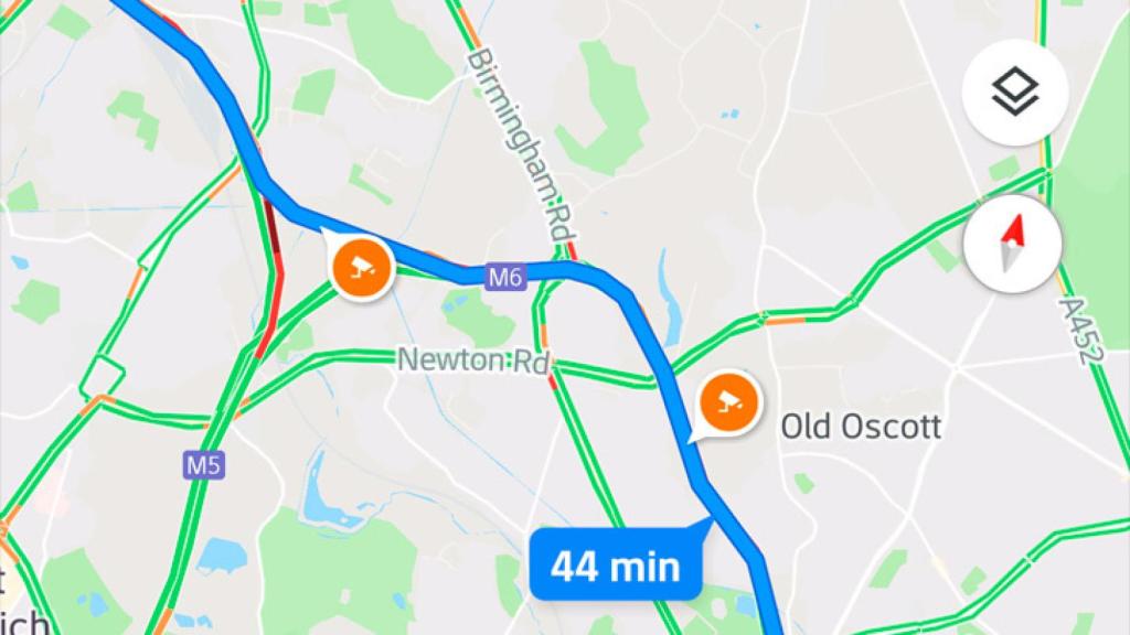 Los radares de velocidad empiezan a aparecer en Google Maps