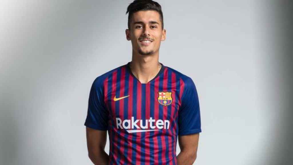 Chumi, jugador del FC Barcelona. Foto: fcbarcelona.es