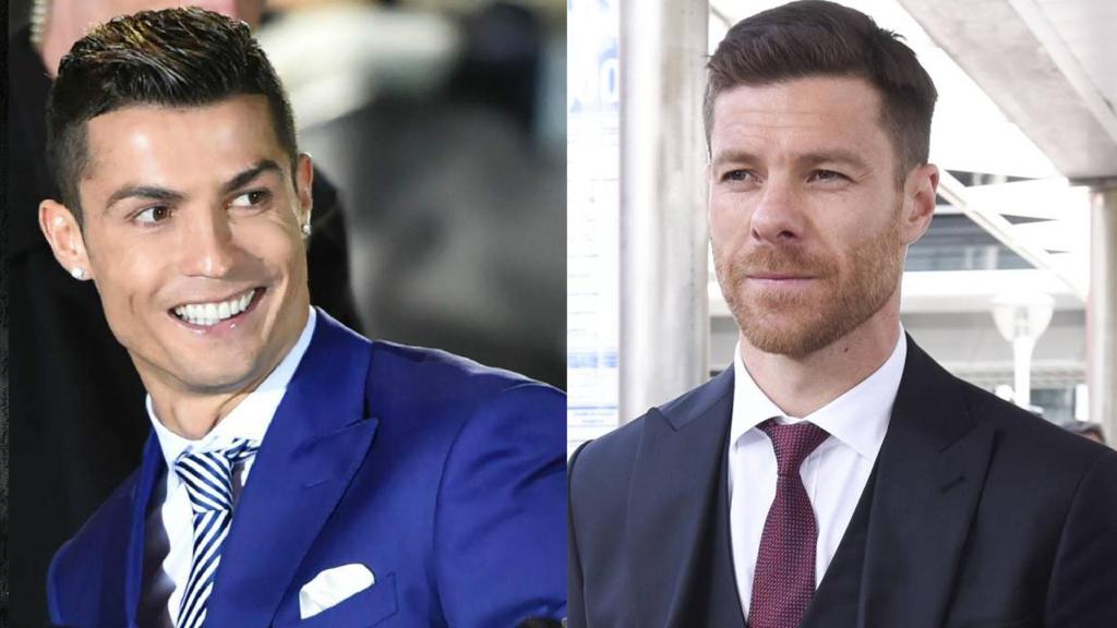 Cristiano Ronaldo y Xabi Alonso