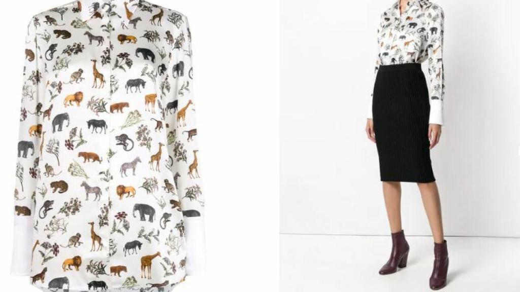 La camisa safari de Victoria Beckham que luce Ana Rosa.