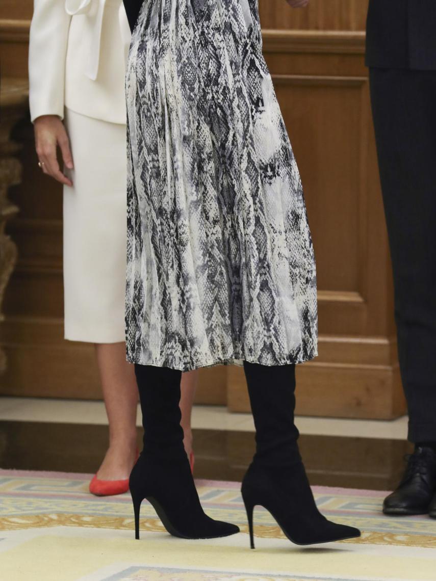 Las botas de Letizia de la firma Magrit.