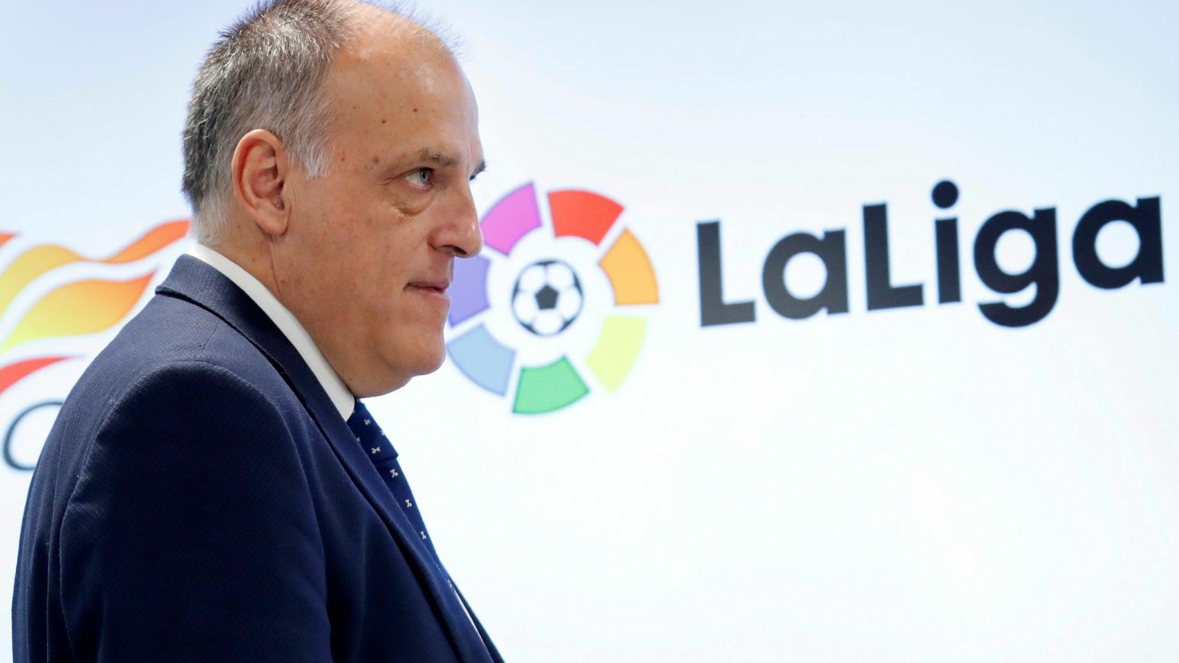 Javier Tebas, presidente de La Liga