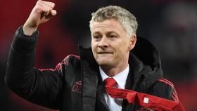 Ole Gunnar Solskjaer celebra la victoria del Manchester United ante el Tottenham Hotspur