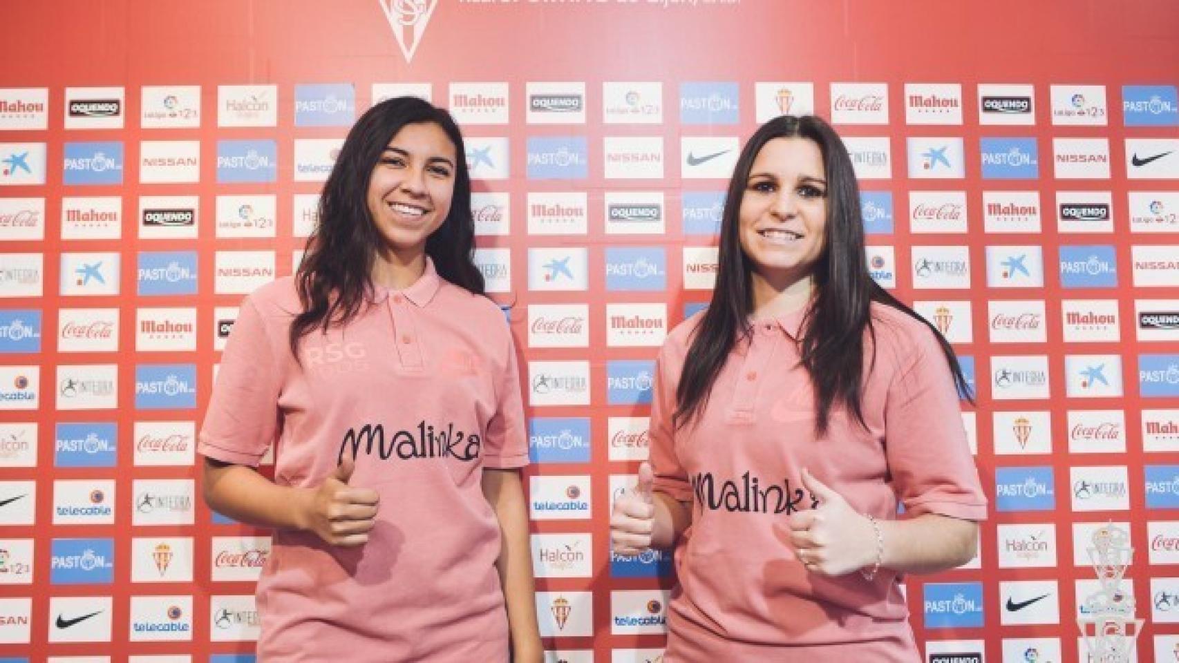 Lorena de Castro y Annia Mejía. Foto: realsporting.com