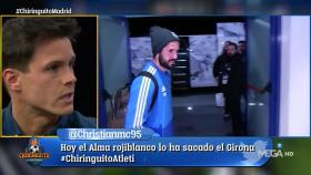 Edu Aguirre en 'El Chiringuito'. Foto: Twitter (@elchiringuitotv)