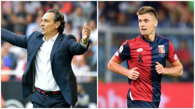 Prandelli y Piatek