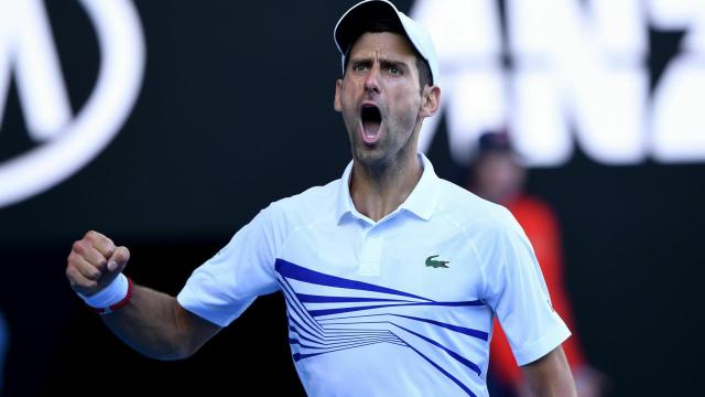 Djokovic en el Open de Australia