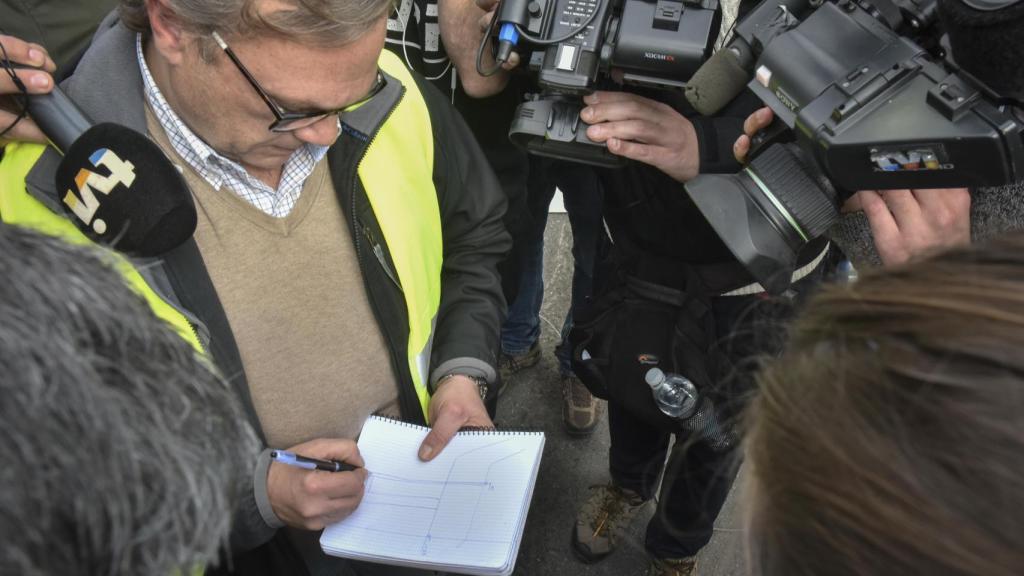 Ángel García Vidal, responsable de las operaciones en Totalán (Málaga).