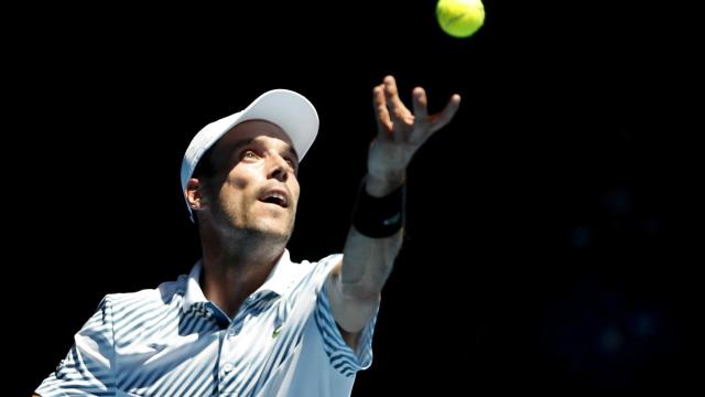 Roberto Bautista Agut frente a Tsitsipas en el Open de Australia