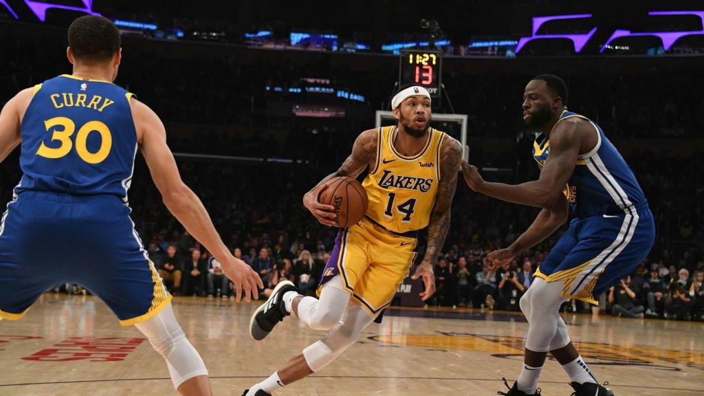 Brandon Ingram, durante el partido contra los Warriors