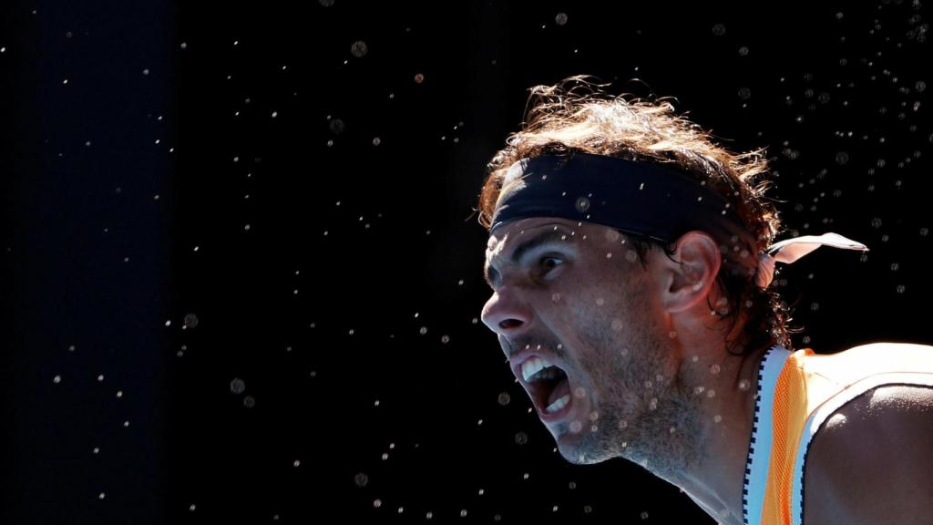 Rafa Nadal en el Abierto de Australia