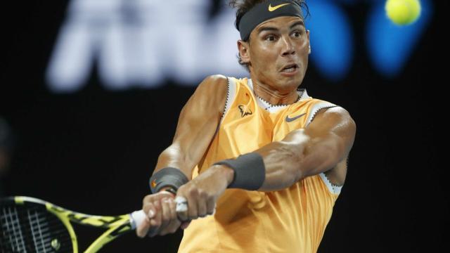 Rafa Nadal en el Abierto de Australia