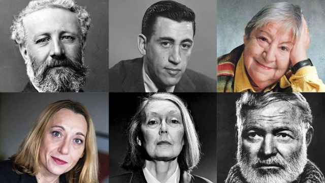 Julio Verne, Salinger, Gloria Fuertes, Despentes, Anne Carson y Hemingway.