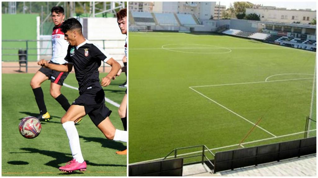 Hamza Abdel Lah Hamed 'Hamza Maruja', jugador de la AD Ceuta