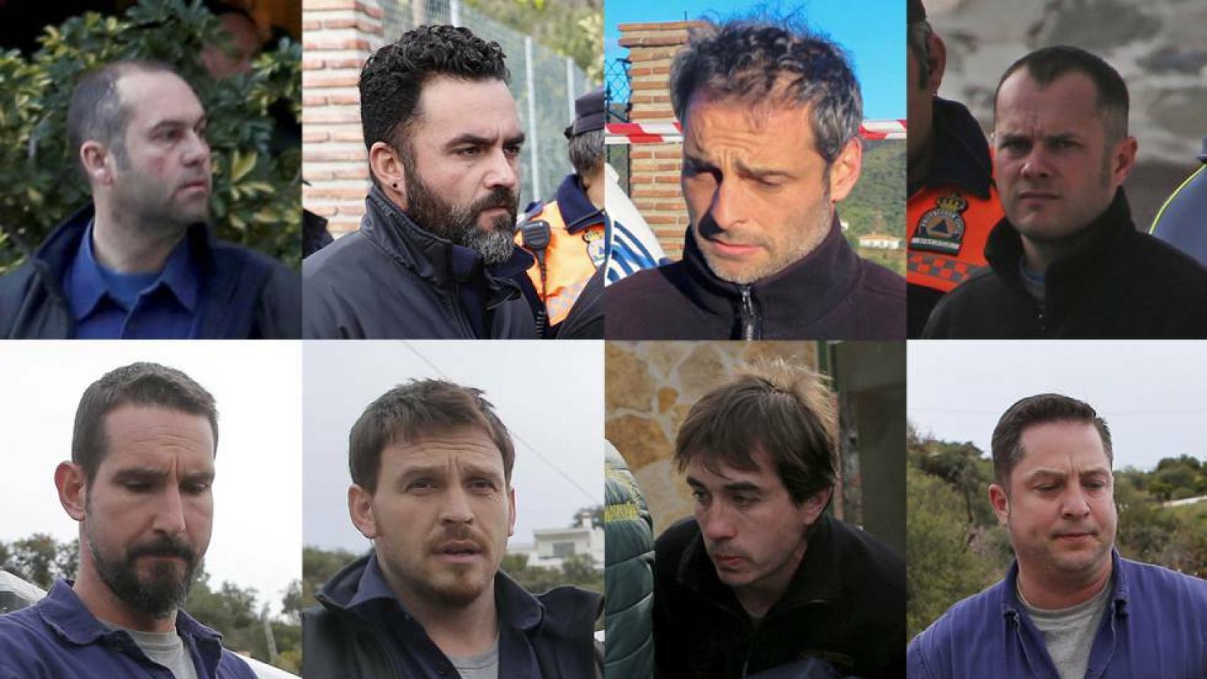 Sergio Tuñón (intengiero jefe), Lázaro Alves (especialista), Antonio Ortega (ingeniero técnico), Adrián Villaroel (especialista); José Antonio Huerta (especialista), Jesús Fernández (especialista), Maudilio Suárez (especialista).