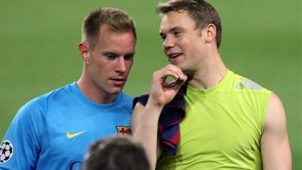 Manuel Neuer y Ter Stegen