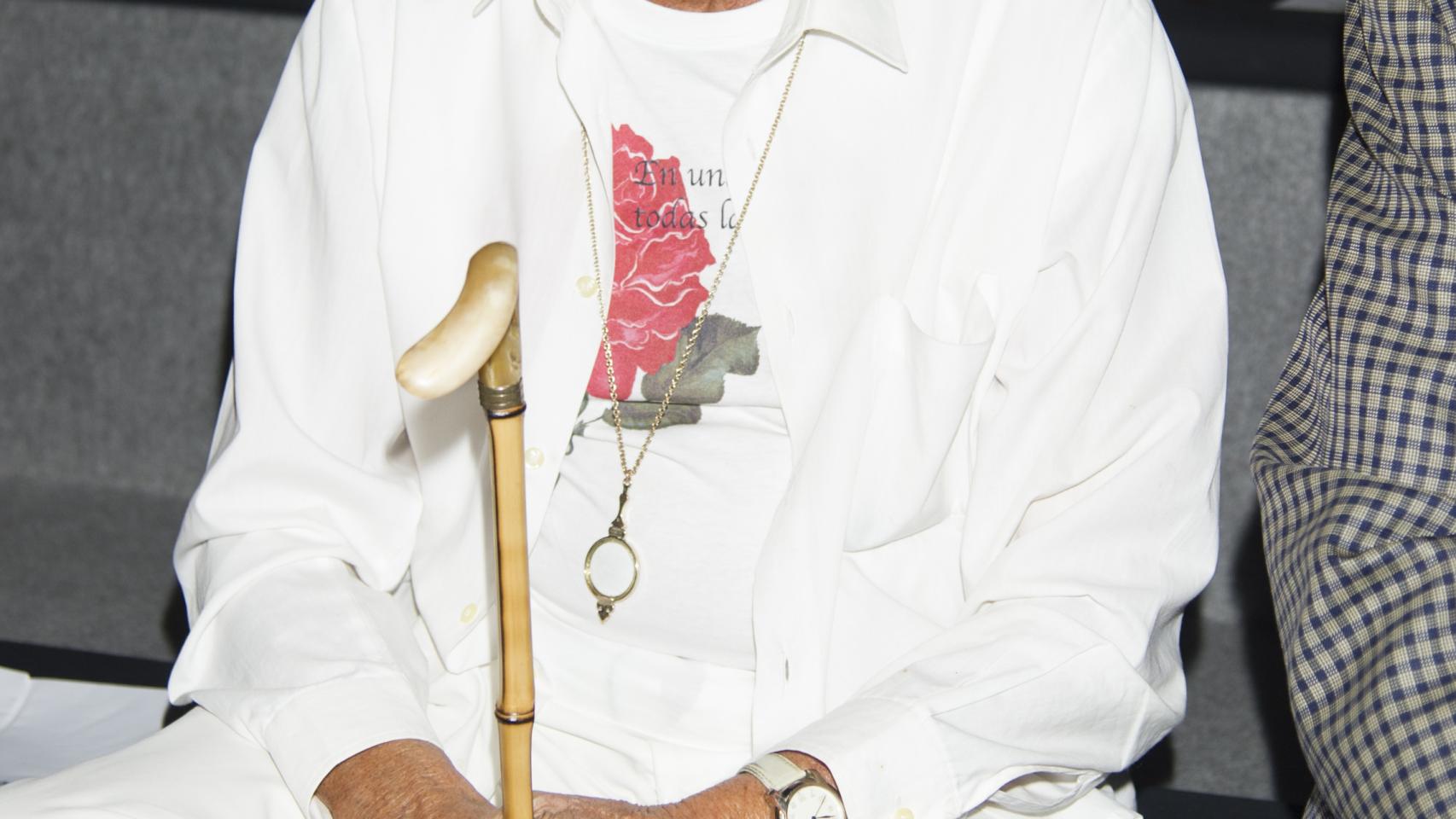 Elio Berhanyer, el decano de los modistos españoles.