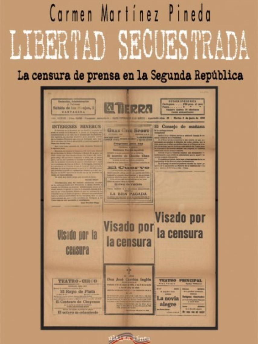 Portada de 'Libertad secuestrada'.