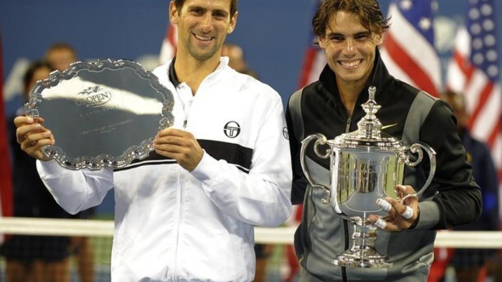 Djokovic y Nadal en la final del US Open 2010. Foto: novakdjokovic.com