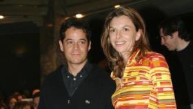 La actriz Paloma Gómez  junto al actor Jorge Sanz.