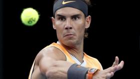 Nadal en la final del Open de Australia